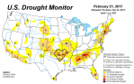 us drought monitor feb 21 2017