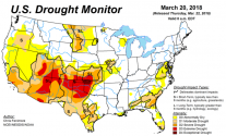 drought monitor 3 25