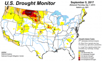 drought monitor 9 5 17