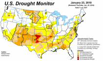 Drought Monitor 1 25 18