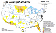 Drought monitor june 8