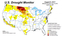 drought monitor 08 8 17