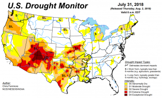 drought monitor 7 31 18