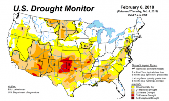 Drought Monitor 2 6 18